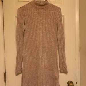 Above the knee light pink dress